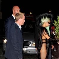 Lady Gaga showing lots of skin as she leaves her London hotel - Photos | Picture 96704